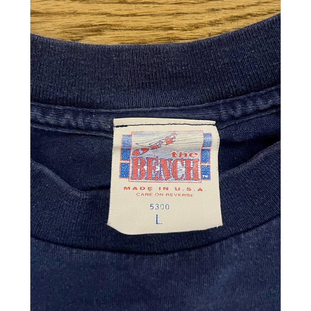 VTG Cleveland Indians Single Stitch T Shirt Thome #25 Tag Size Large- Medium Fit - Picture 6 of 11